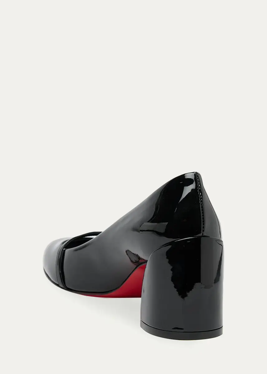 Christian Louboutin 55mm Jane Nina Patent Leather Mary Jane Pumps | Thumbnail 4 Christian Louboutin 55mm Jane Nina Patent Leather Mary Jane Pumps | Thumbnail 4