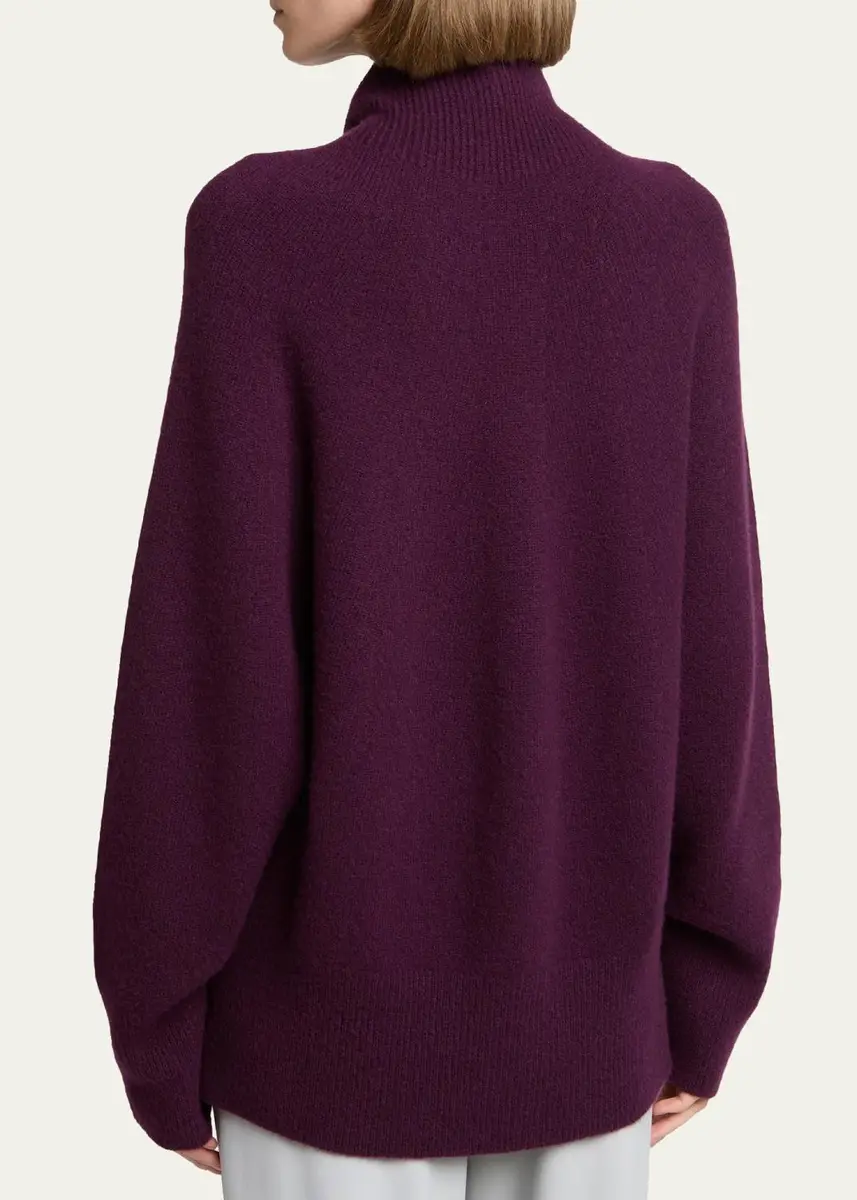 Giorgio Armani Long Cashmere Turtleneck Sweater | Thumbnail 3