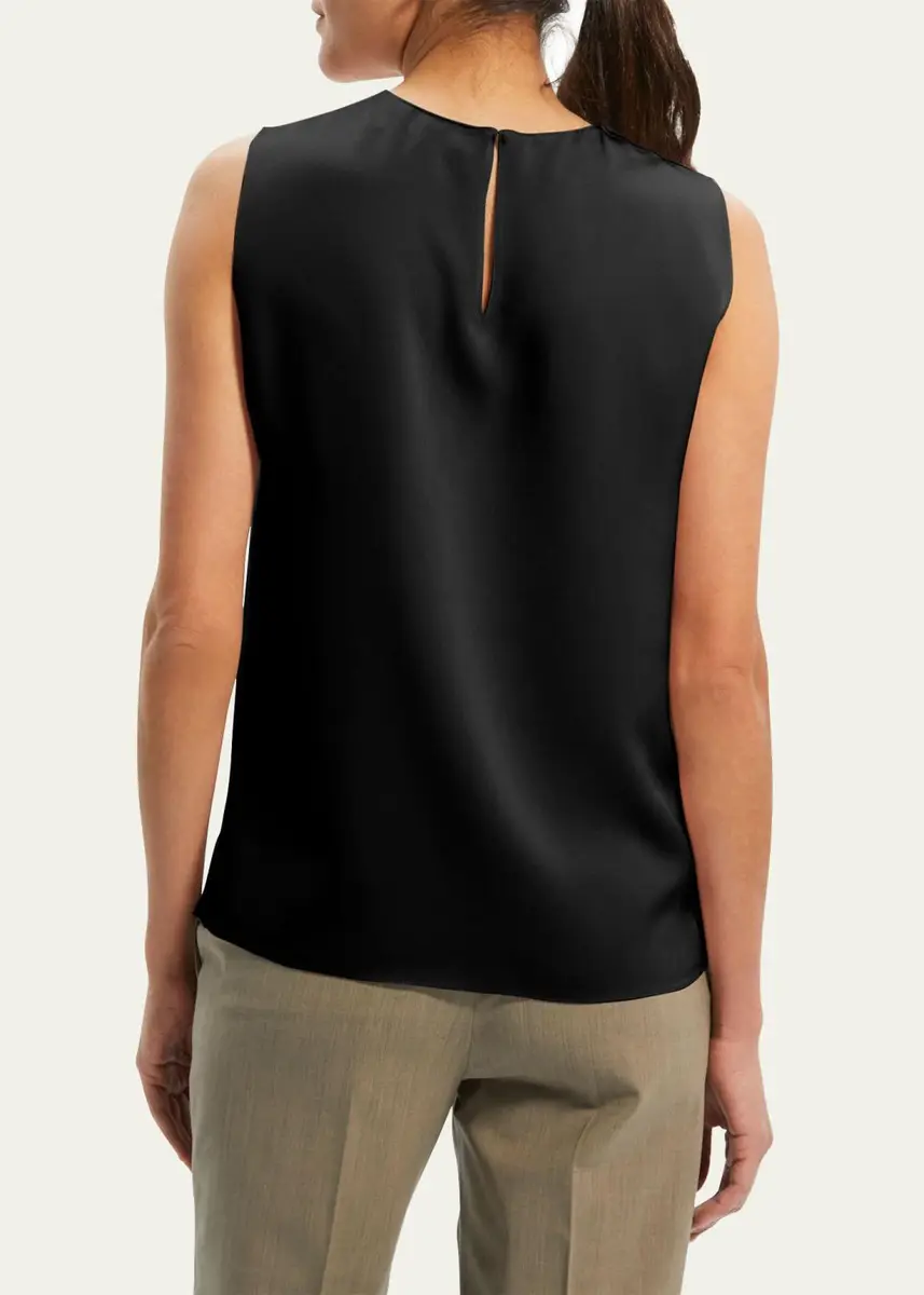 Theory Silk Straight Shell Top | Thumbnail 3