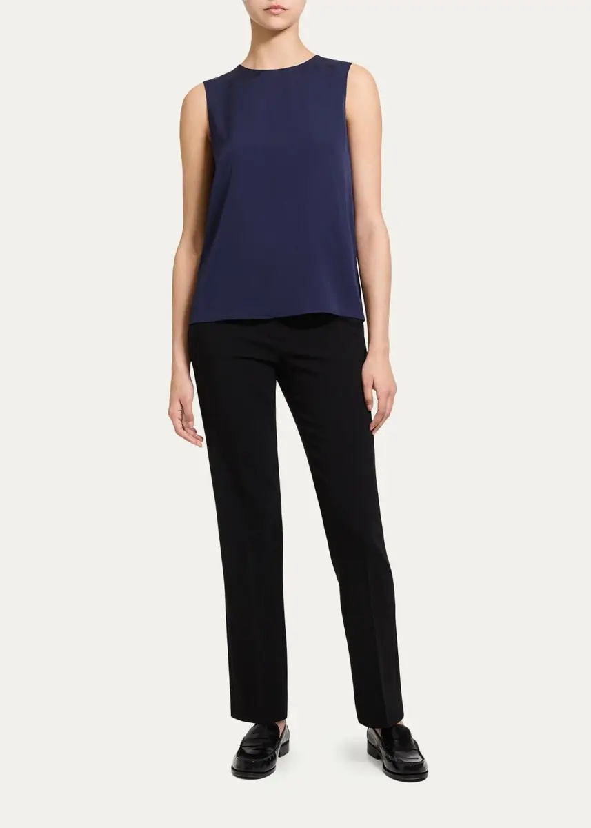 Theory Silk Straight Shell Top | Thumbnail 6