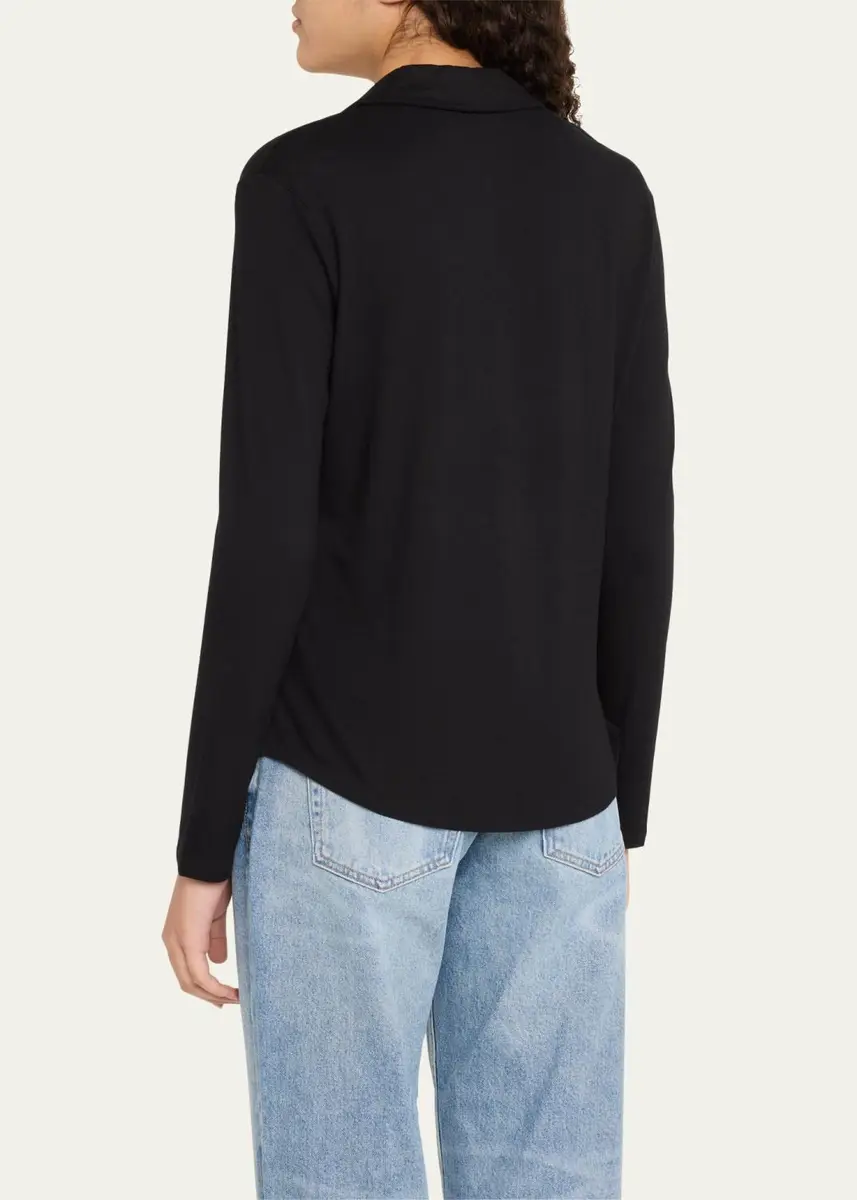 MAJESTIC FILATURES Soft Touch Button-Front Shirt | Thumbnail 3 MAJESTIC FILATURES Soft Touch Button-Front Shirt | Thumbnail 3