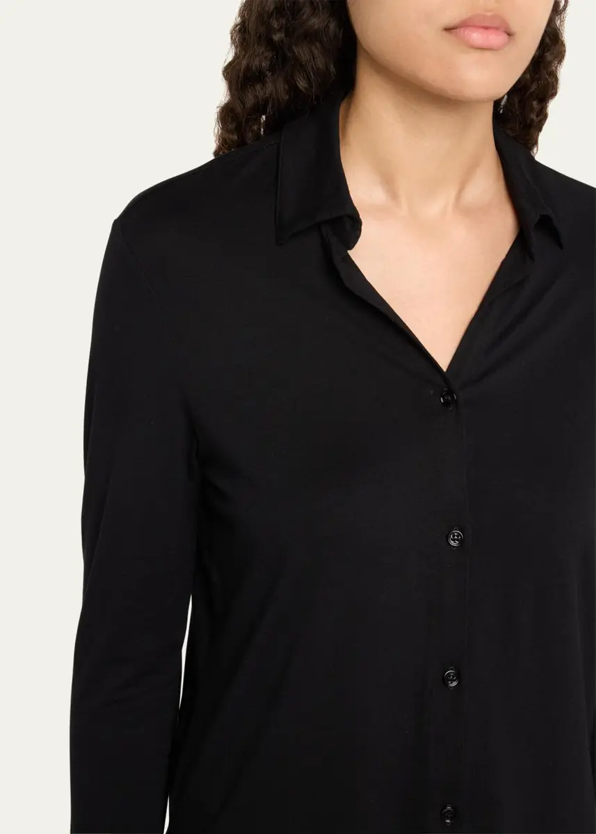 MAJESTIC FILATURES Soft Touch Button-Front Shirt | Thumbnail 5 MAJESTIC FILATURES Soft Touch Button-Front Shirt | Thumbnail 5