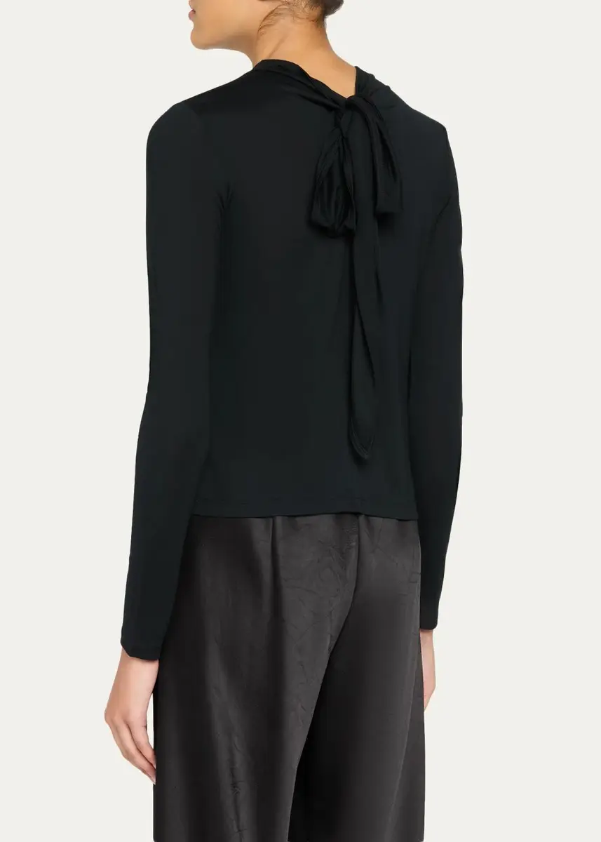 Vince Tie-Neck Top | Thumbnail 3 Vince Tie-Neck Top | Thumbnail 3