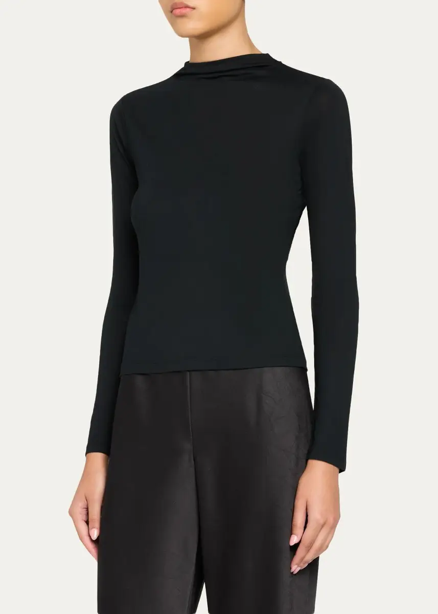 Vince Tie-Neck Top | Thumbnail 4 Vince Tie-Neck Top | Thumbnail 4