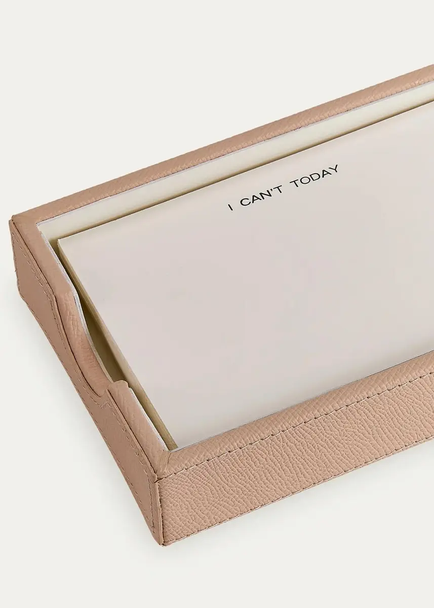 Graphic Image Leather Memo Tray | Thumbnail 3 Graphic Image Leather Memo Tray | Thumbnail 3