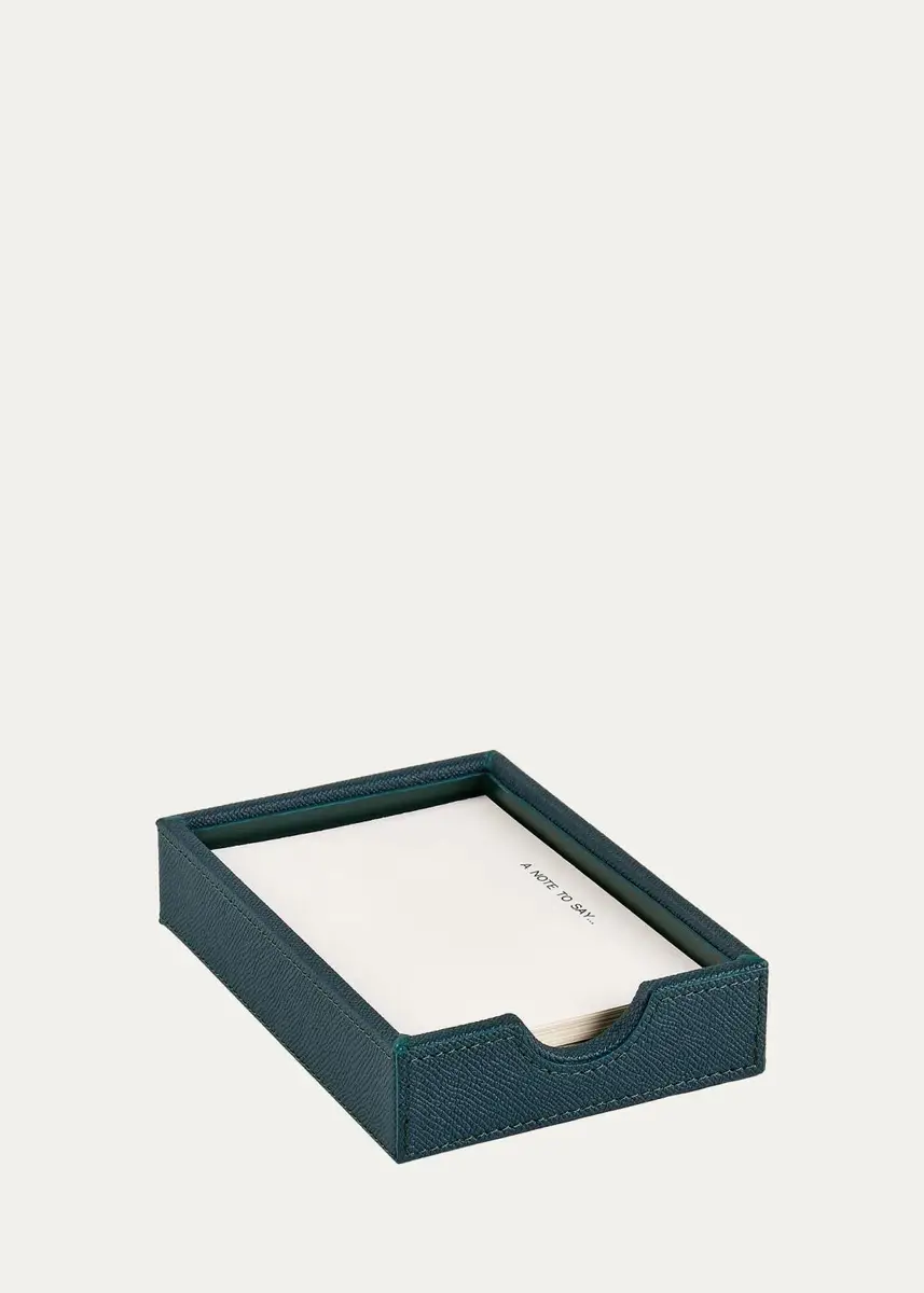 Graphic Image Leather Memo Tray | Thumbnail 4 Graphic Image Leather Memo Tray | Thumbnail 4