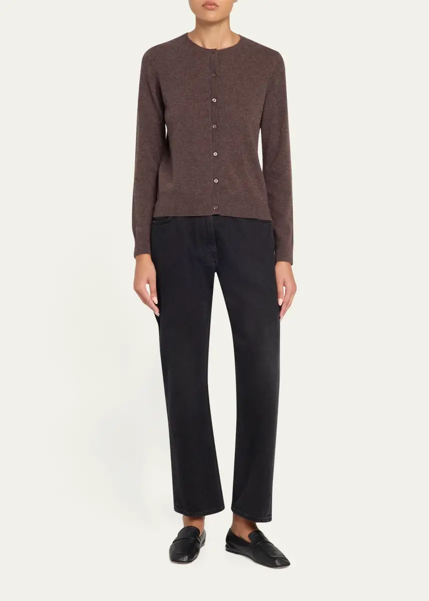 MAJESTIC FILATURES Cashmere Button-Front Crewneck Cardigan | Thumbnail 2 MAJESTIC FILATURES Cashmere Button-Front Crewneck Cardigan | Thumbnail 2