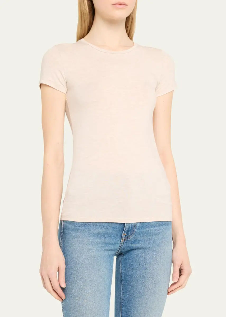 MAJESTIC FILATURES Soft Touch Short-Sleeve Crewneck T-Shirt | Thumbnail 4 MAJESTIC FILATURES Soft Touch Short-Sleeve Crewneck T-Shirt | Thumbnail 4