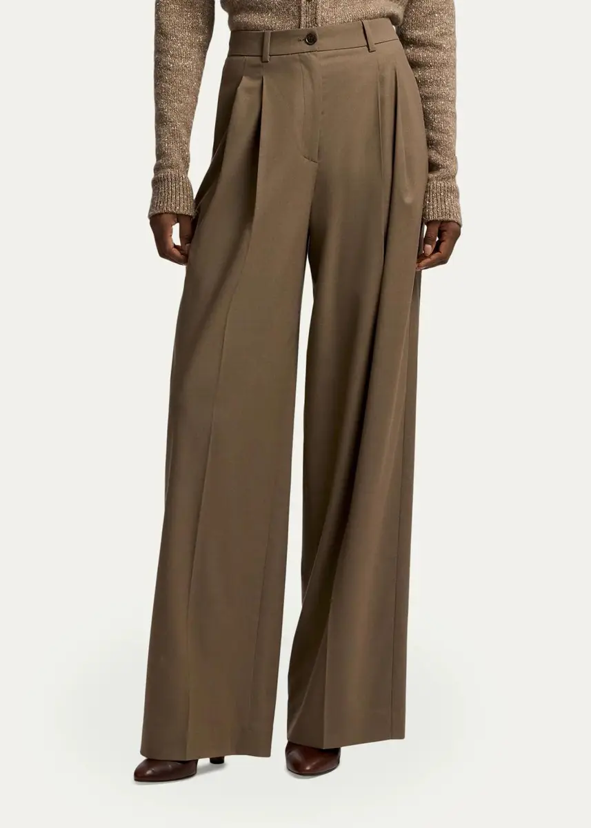 Ralph Lauren Collection Clarice Wool-Blend Pants | Thumbnail 4 Ralph Lauren Collection Clarice Wool-Blend Pants | Thumbnail 4