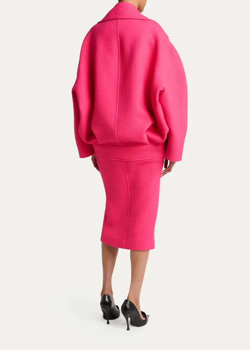 Balenciaga Long Cocoon Coat | Thumbnail 3 Balenciaga Long Cocoon Coat | Thumbnail 3