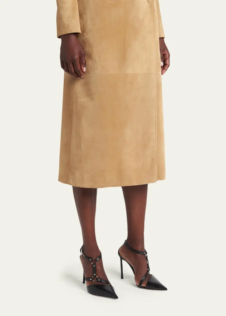Tom Ford 105mm Harness Leather Pumps | Thumbnail 2
