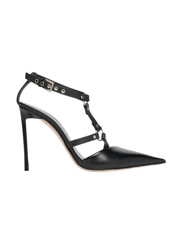105mm Harness Leather Pumps 105mm Harness Leather Pumps