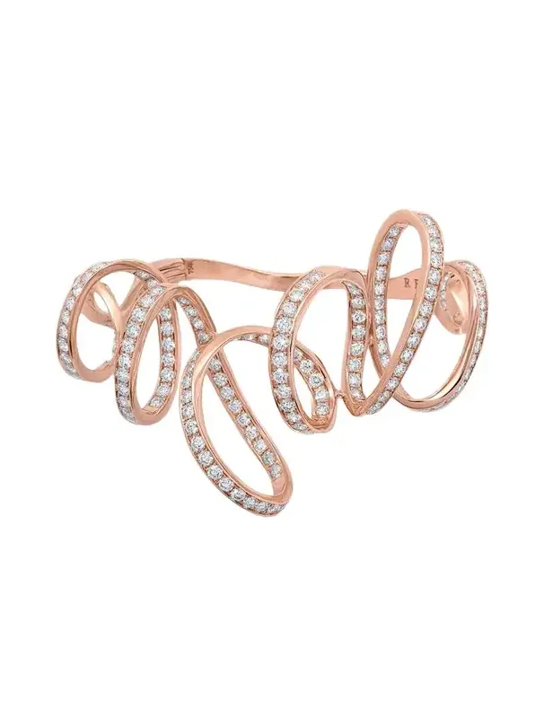 Ruban 18K Rose Gold Diamond Bracelet