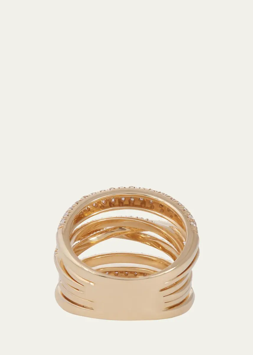 SIDNEY GARBER 18K Yellow Gold Scribble Ring | Thumbnail 2 SIDNEY GARBER 18K Yellow Gold Scribble Ring | Thumbnail 2