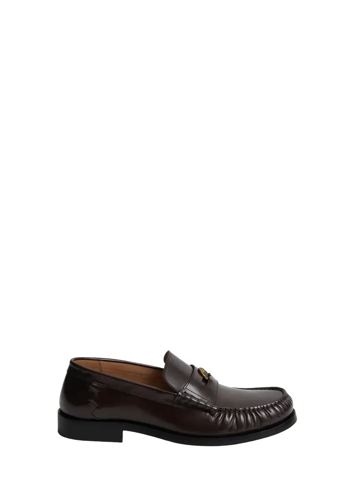 Brunello Cucinelli Men's Leather Penny Loafers