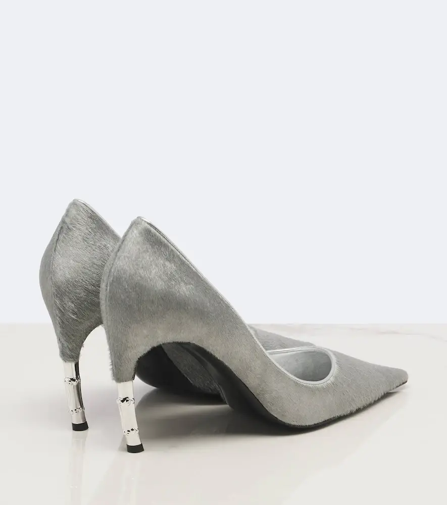 Gucci Castello calf hair pumps | Thumbnail 2