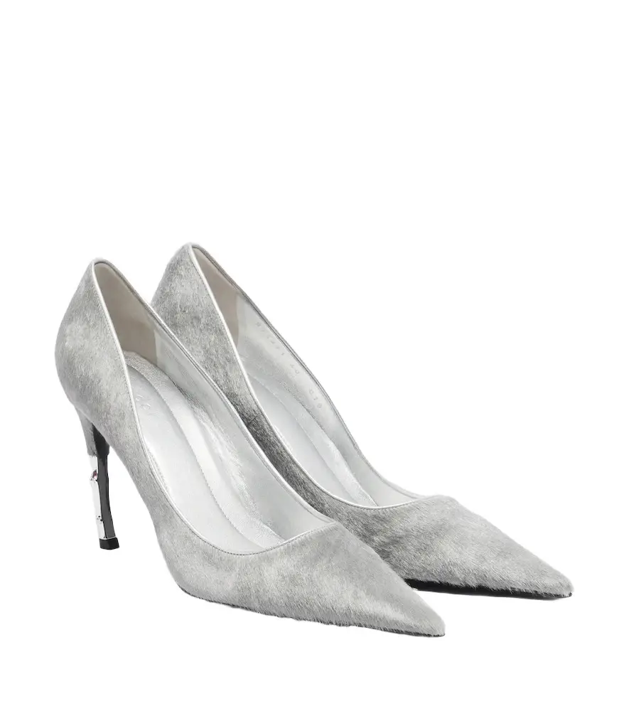 Castello calf hair pumps