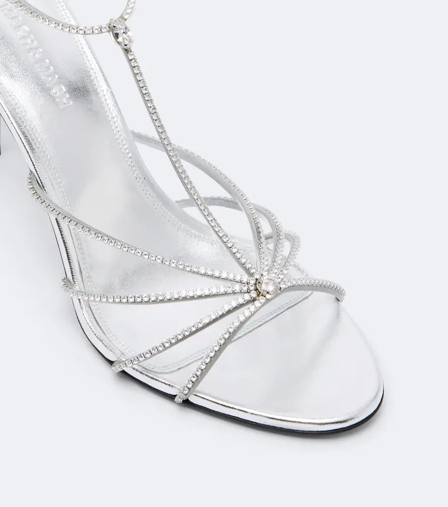 Mach & Mach Daisy embellished leather sandals | Thumbnail 2 Mach & Mach Daisy embellished leather sandals | Thumbnail 2
