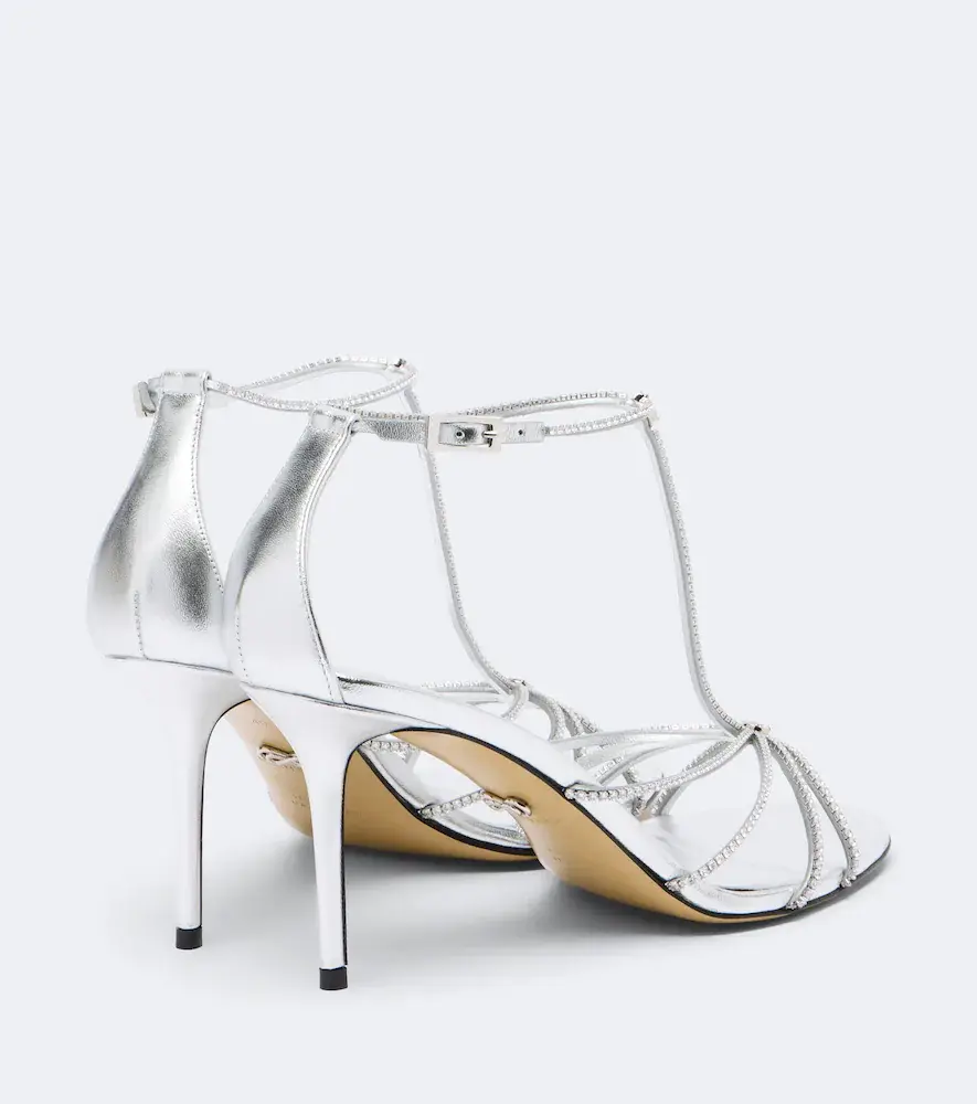 Mach & Mach Daisy embellished leather sandals | Thumbnail 3 Mach & Mach Daisy embellished leather sandals | Thumbnail 3