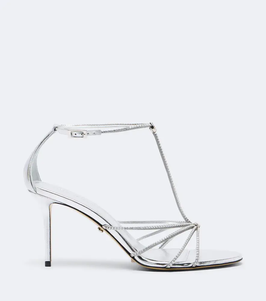 Mach & Mach Daisy embellished leather sandals | Thumbnail 4 Mach & Mach Daisy embellished leather sandals | Thumbnail 4