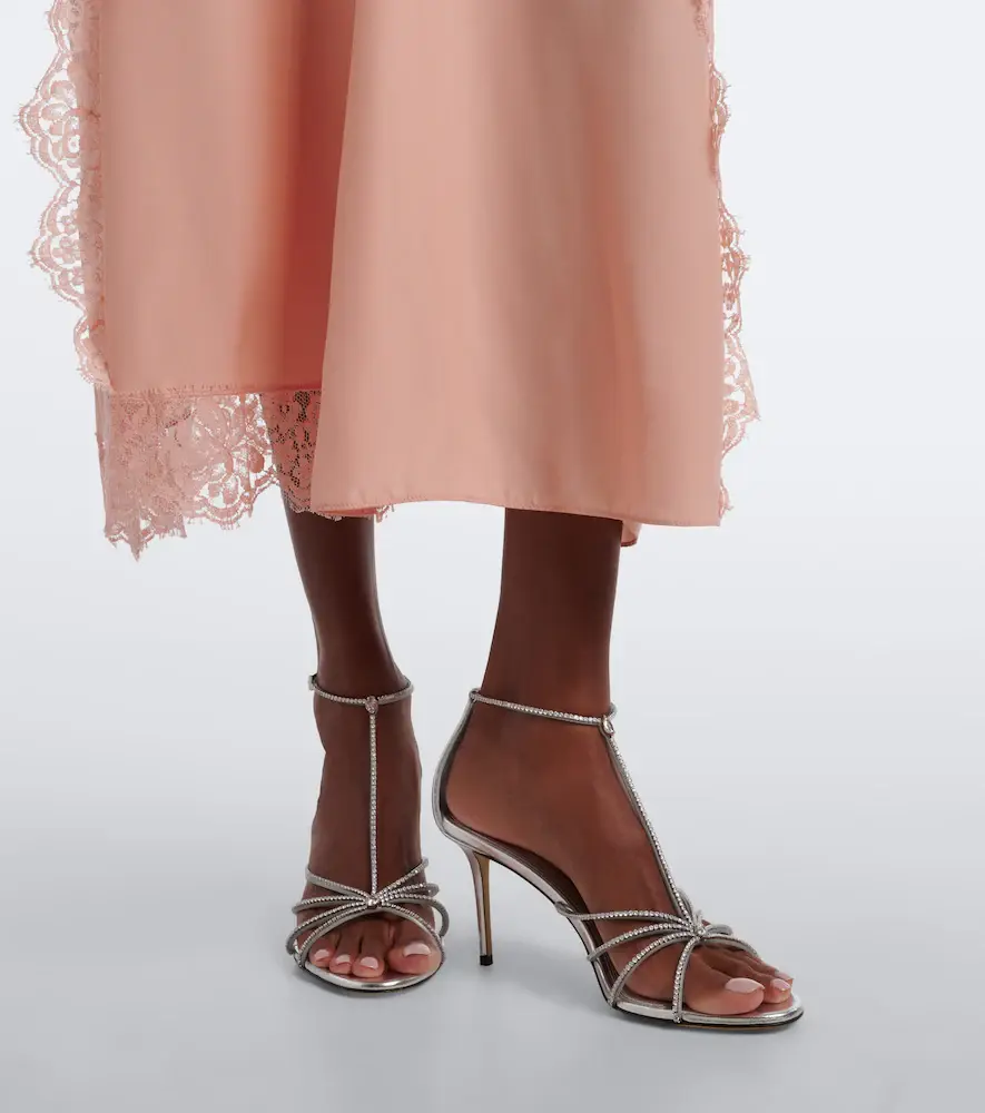Mach & Mach Daisy embellished leather sandals | Thumbnail 6 Mach & Mach Daisy embellished leather sandals | Thumbnail 6