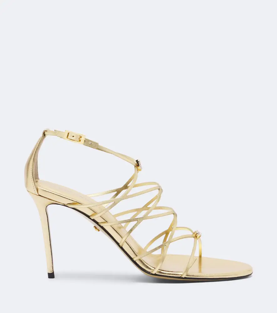 Mach & Mach Daisy embellished leather sandals | Thumbnail 2 Mach & Mach Daisy embellished leather sandals | Thumbnail 2