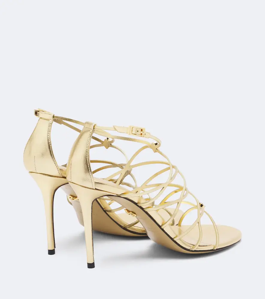 Mach & Mach Daisy embellished leather sandals | Thumbnail 3 Mach & Mach Daisy embellished leather sandals | Thumbnail 3