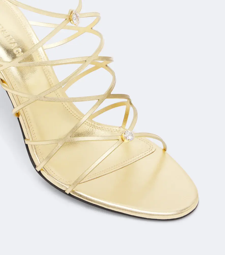 Mach & Mach Daisy embellished leather sandals | Thumbnail 4 Mach & Mach Daisy embellished leather sandals | Thumbnail 4