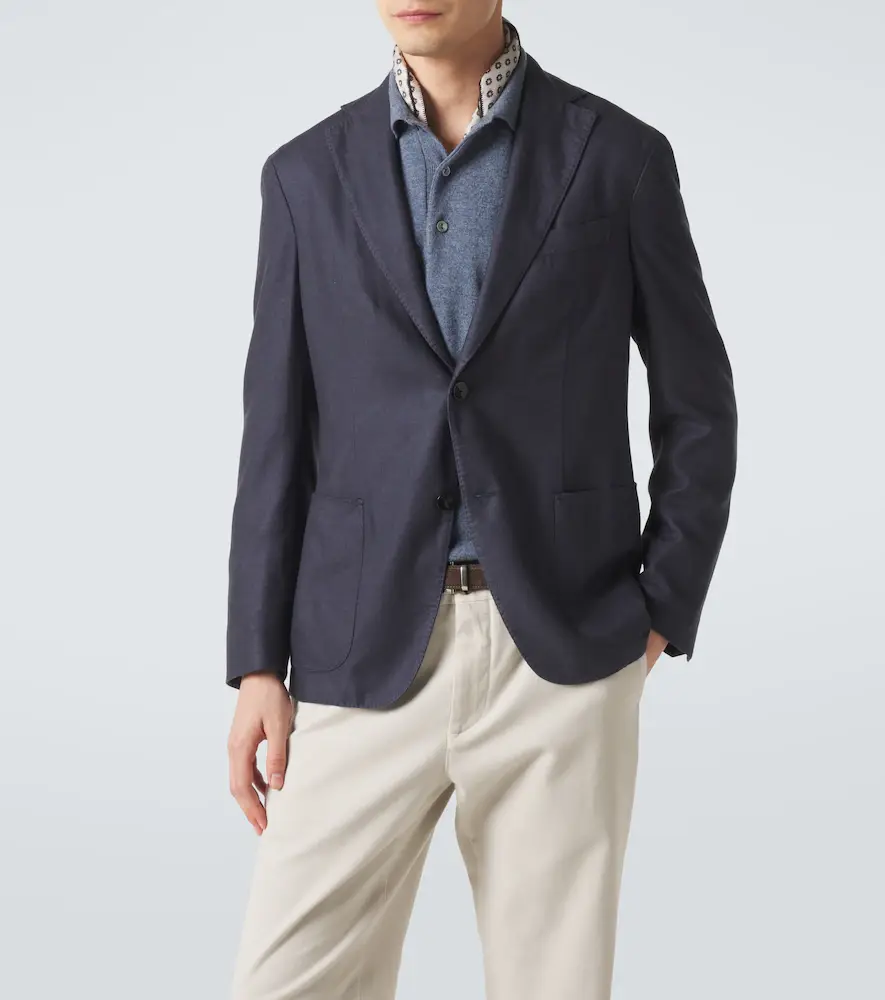AGNONA Silk and cashmere blazer | Thumbnail 2 AGNONA Silk and cashmere blazer | Thumbnail 2