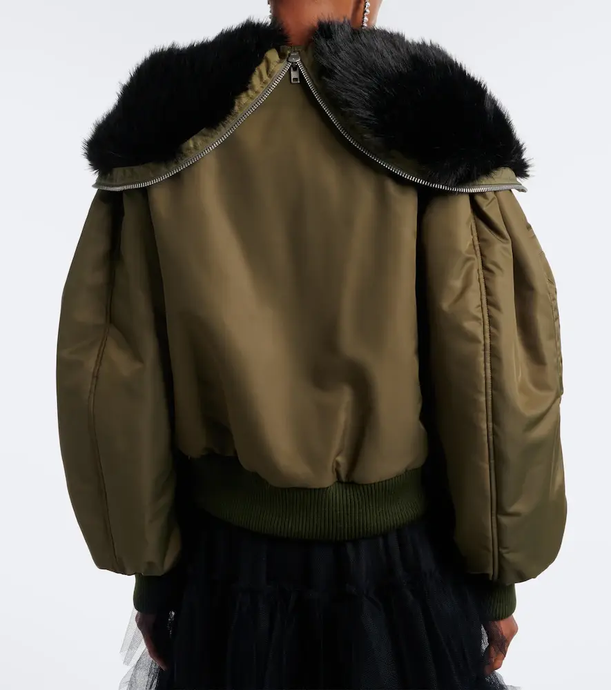 Simone Rocha Padded hooded bomber jacket | Thumbnail 3 Simone Rocha Padded hooded bomber jacket | Thumbnail 3