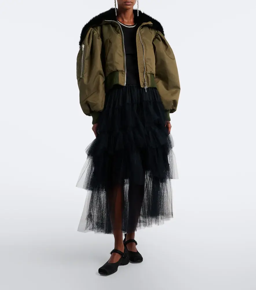 Simone Rocha Embellished pointelle-knit cotton top | Thumbnail 5 Simone Rocha Embellished pointelle-knit cotton top | Thumbnail 5