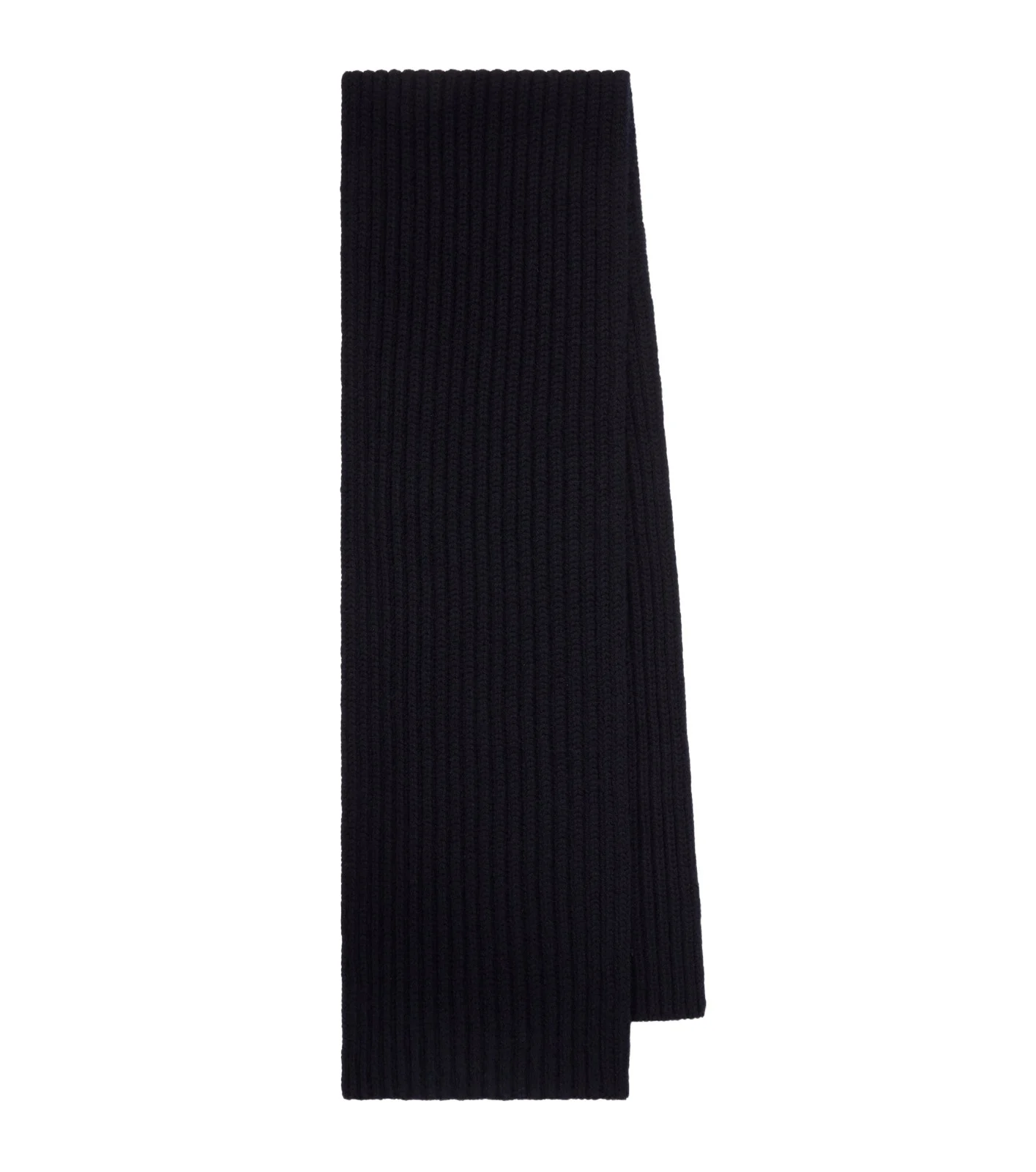 Ribbed-knit cashmere scarf Ribbed-knit cashmere scarf