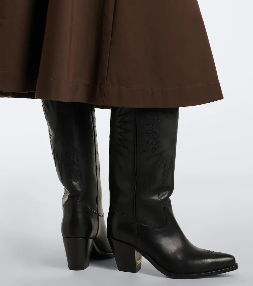 Golden Goose 70' Wish Star leather cowboy boots | Thumbnail 6