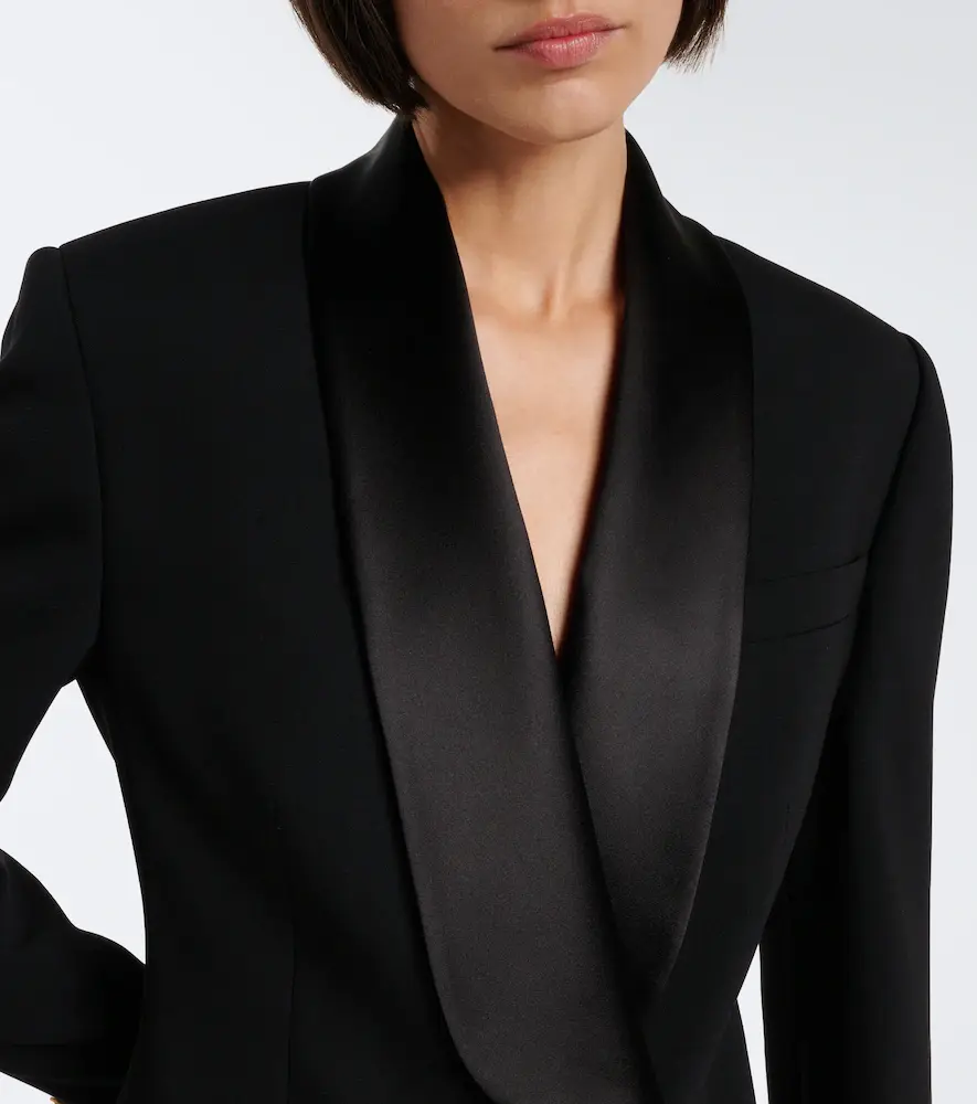 Versace Embellished wool tuxedo jacket | Thumbnail 3 Versace Embellished wool tuxedo jacket | Thumbnail 3