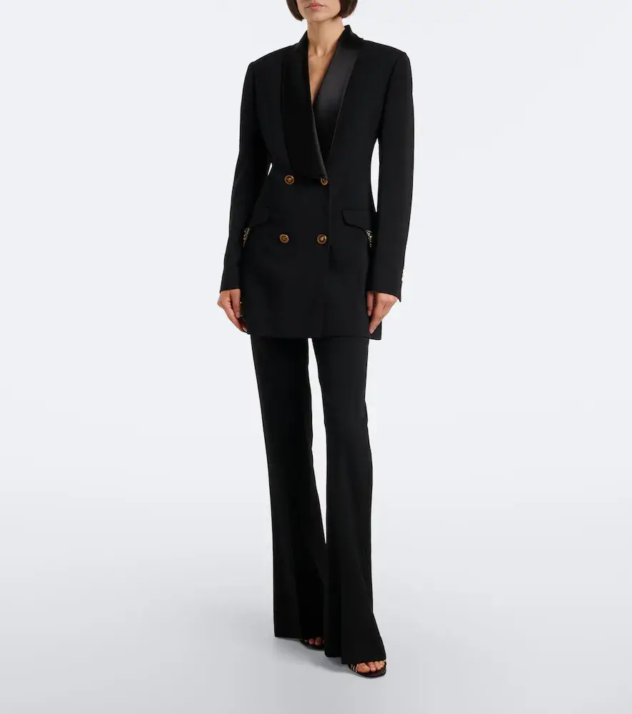 Versace Embellished wool tuxedo jacket | Thumbnail 7 Versace Embellished wool tuxedo jacket | Thumbnail 7