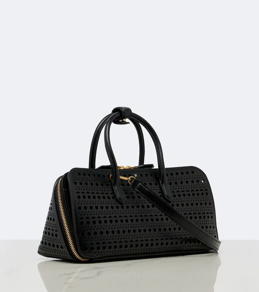 Alaïa Alaïa Delta Small Vienne leather top-handle bag | Thumbnail 3 Alaïa Alaïa Delta Small Vienne leather top-handle bag | Thumbnail 3