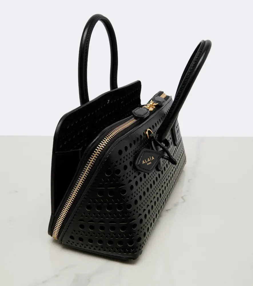 Alaïa Alaïa Delta Small Vienne leather top-handle bag | Thumbnail 4 Alaïa Alaïa Delta Small Vienne leather top-handle bag | Thumbnail 4