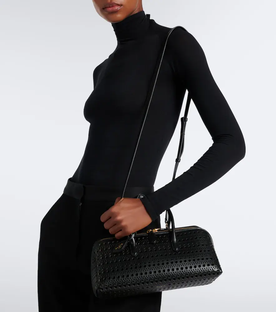 Alaïa Alaïa Delta Small Vienne leather top-handle bag | Thumbnail 5 Alaïa Alaïa Delta Small Vienne leather top-handle bag | Thumbnail 5