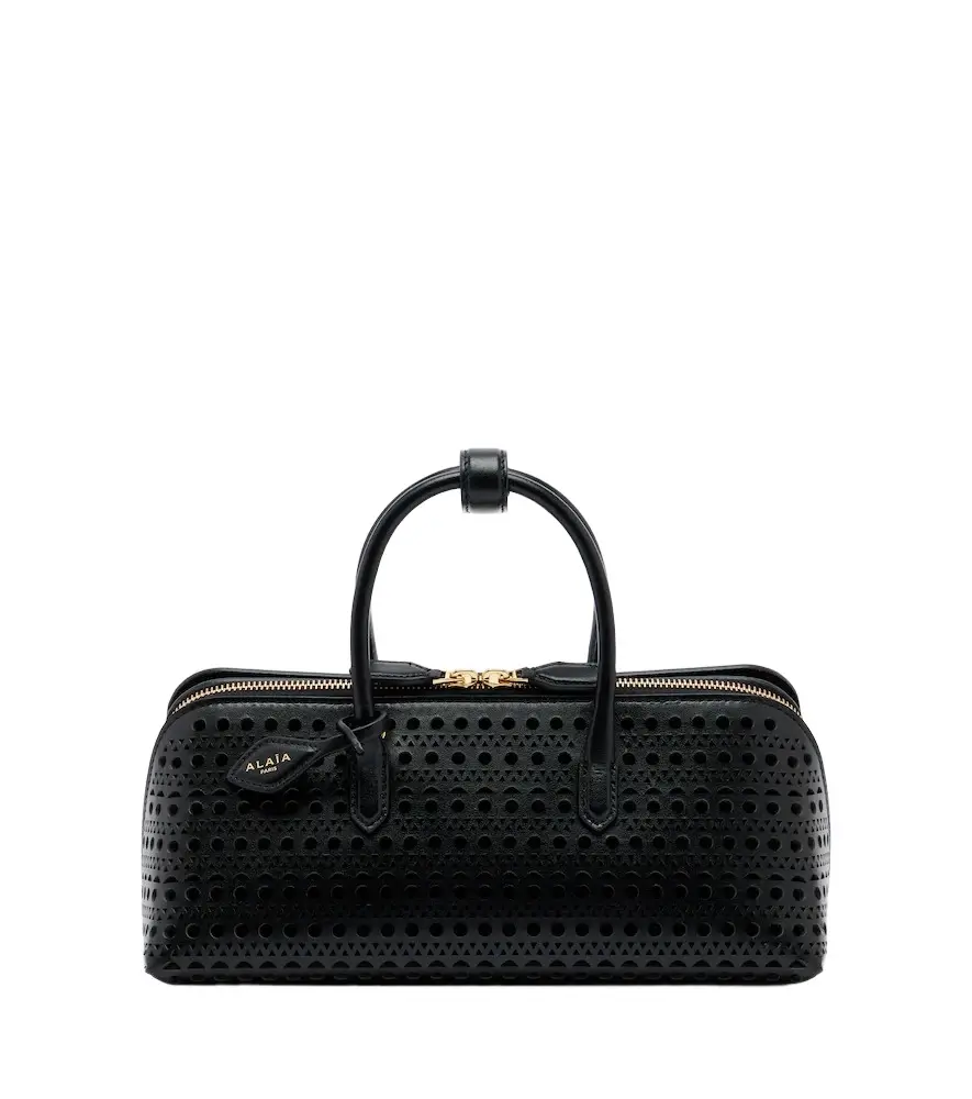 Alaïa Alaïa Delta Medium Vienne leather top-handle bag | Image 1 Alaïa Alaïa Delta Medium Vienne leather top-handle bag | Image 1