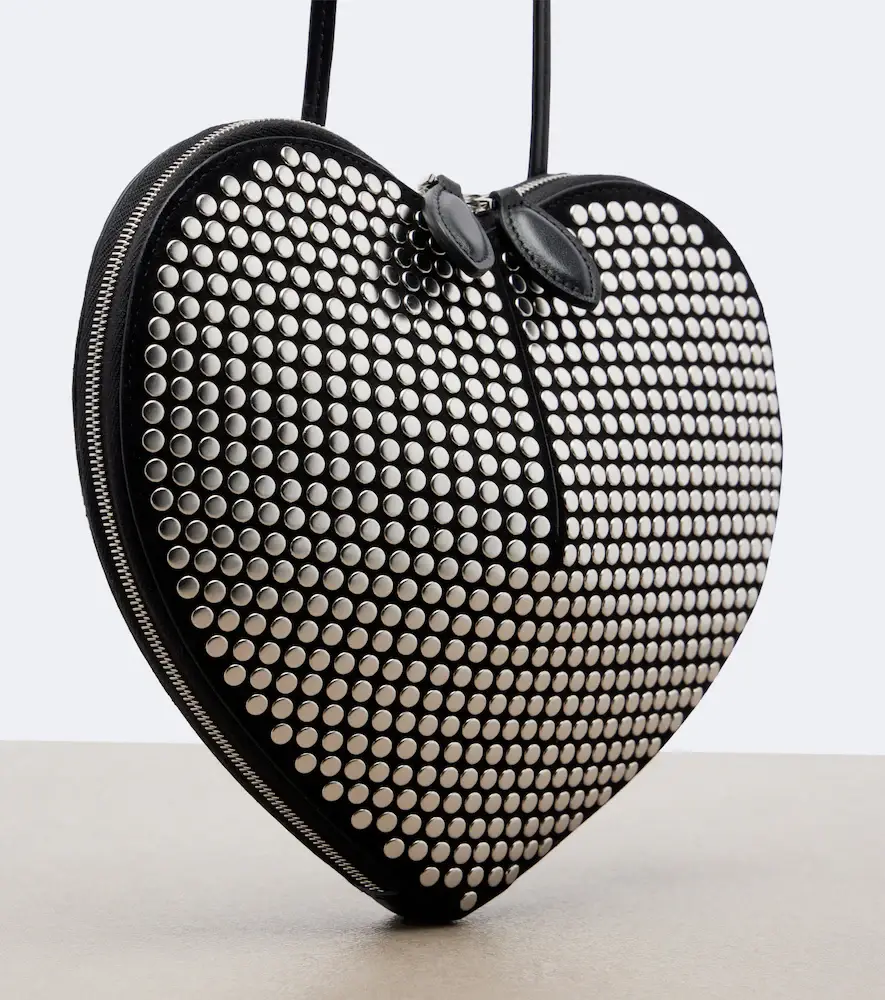 Alaïa Alaïa Le Coeur studded leather crossbody bag | Thumbnail 2 Alaïa Alaïa Le Coeur studded leather crossbody bag | Thumbnail 2