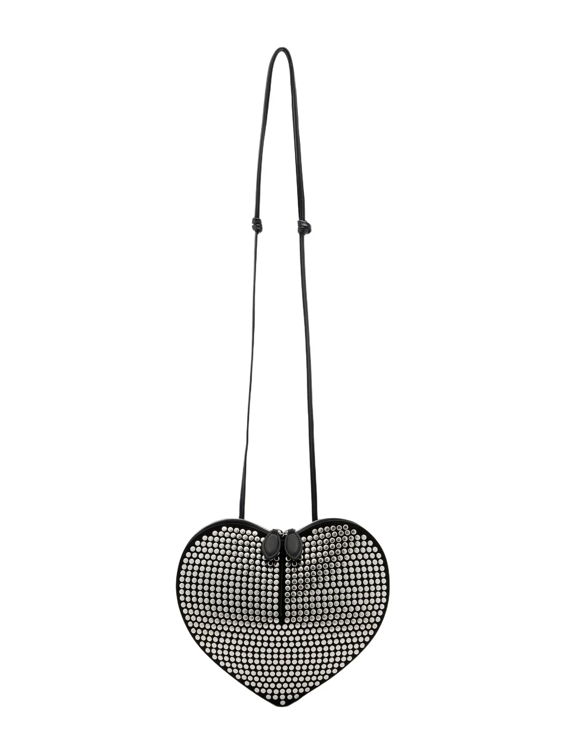 Alaïa Le Coeur studded leather crossbody bag Alaïa Le Coeur studded leather crossbody bag