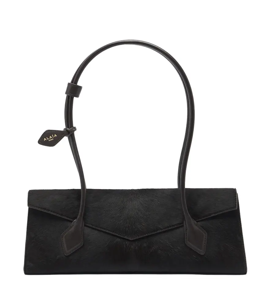 Alaïa Le Teckel Medium calf hair shoulder bag Alaïa Le Teckel Medium calf hair shoulder bag