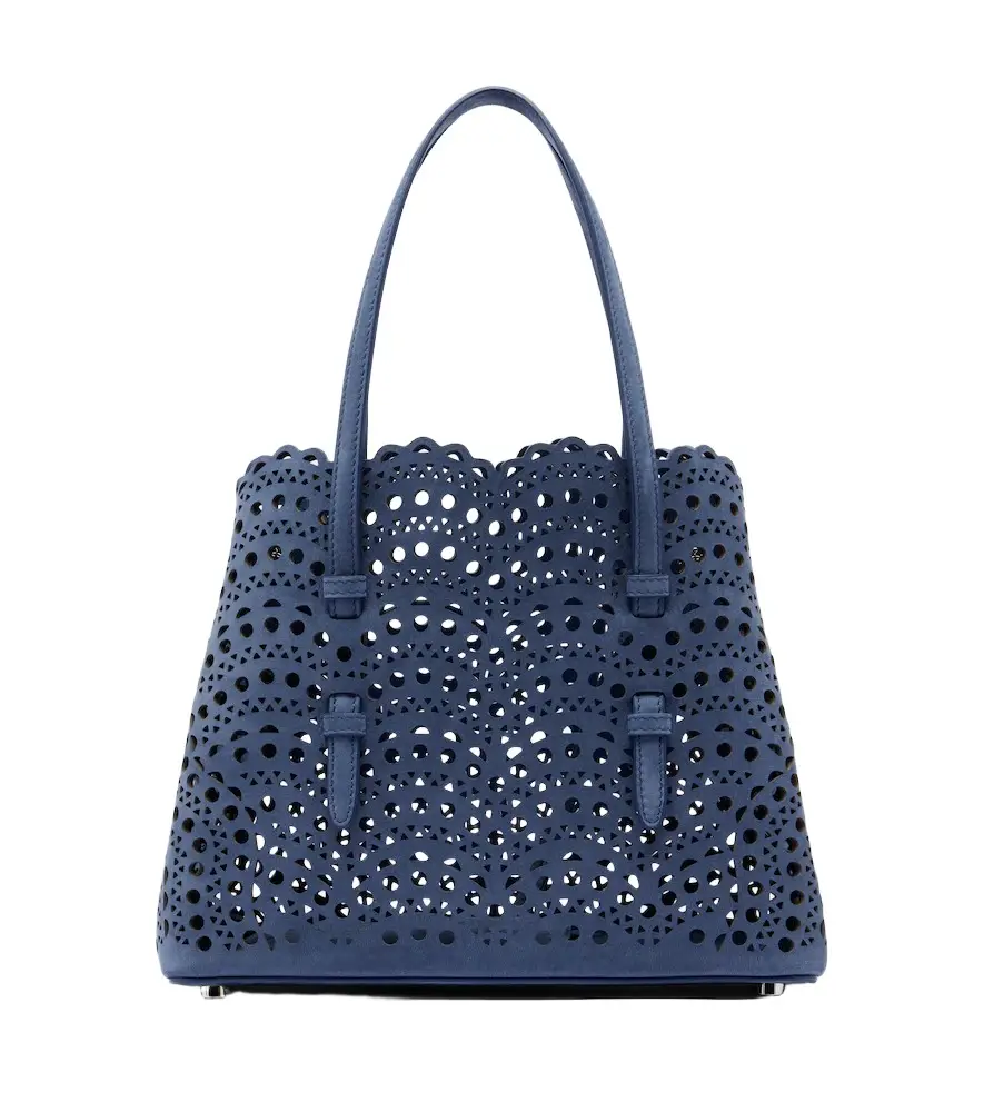 Alaïa Alaïa Mina 20 Medium leather top-handle bag | Image 1 Alaïa Alaïa Mina 20 Medium leather top-handle bag | Image 1