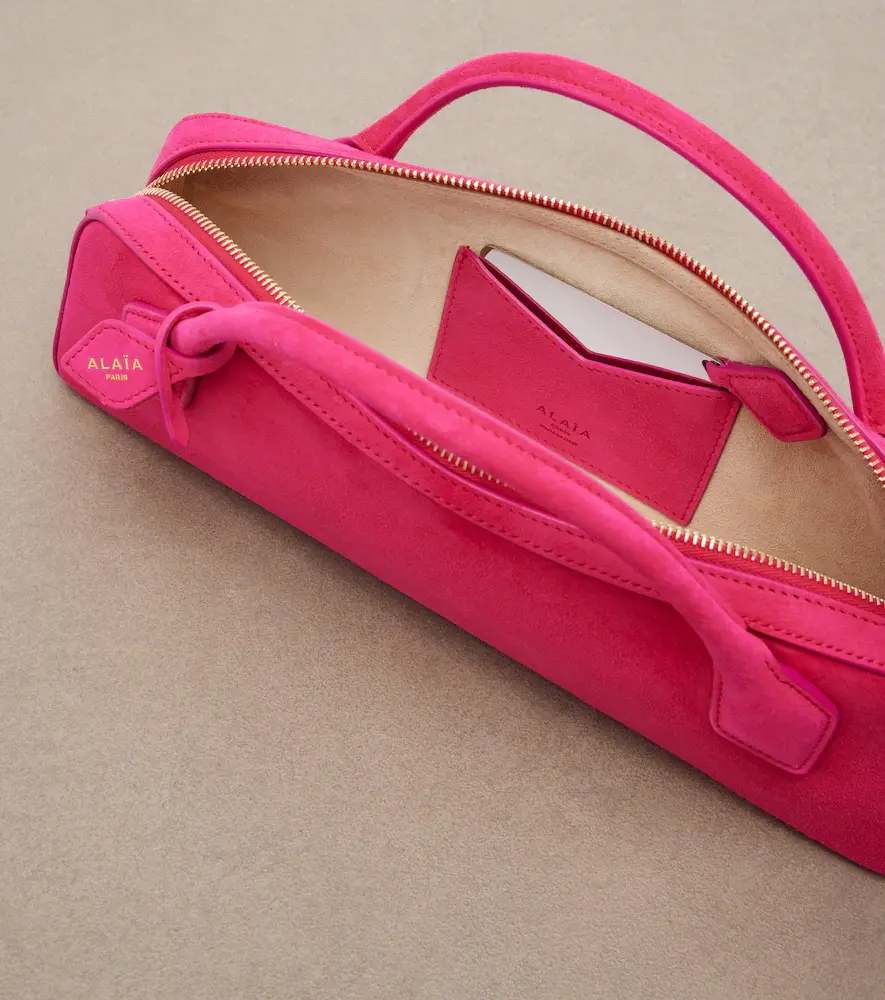 Alaïa Alaïa Le Teckel Small suede clutch | Thumbnail 2 Alaïa Alaïa Le Teckel Small suede clutch | Thumbnail 2