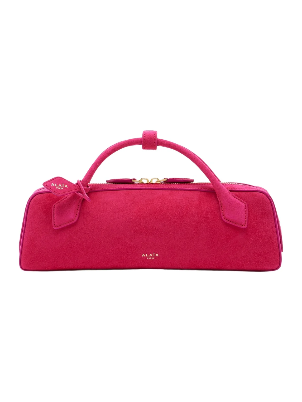 Alaïa Alaïa Le Teckel Small suede clutch