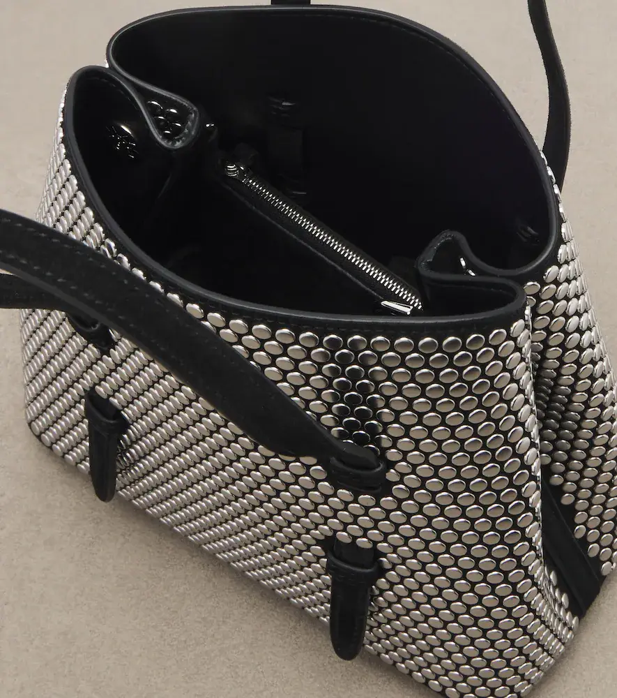 Alaïa Alaïa Mina 20 studded leather top-handle bag | Thumbnail 2 Alaïa Alaïa Mina 20 studded leather top-handle bag | Thumbnail 2