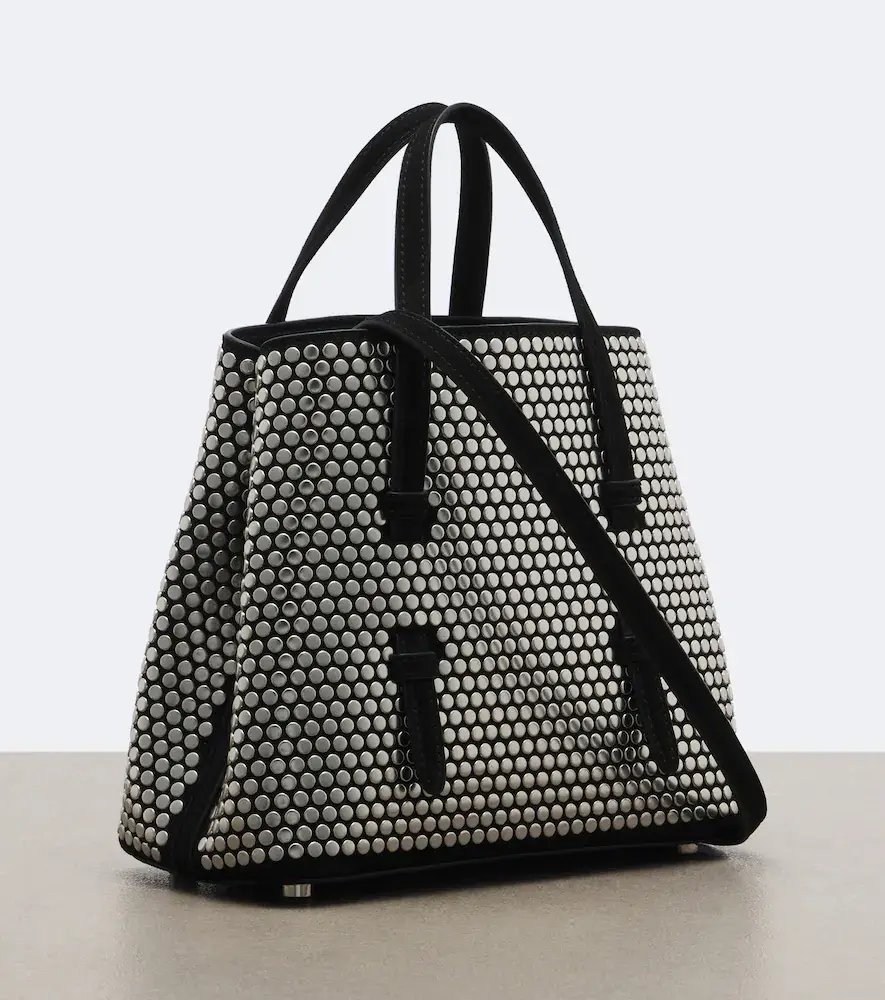 Alaïa Alaïa Mina 20 studded leather top-handle bag | Thumbnail 3 Alaïa Alaïa Mina 20 studded leather top-handle bag | Thumbnail 3