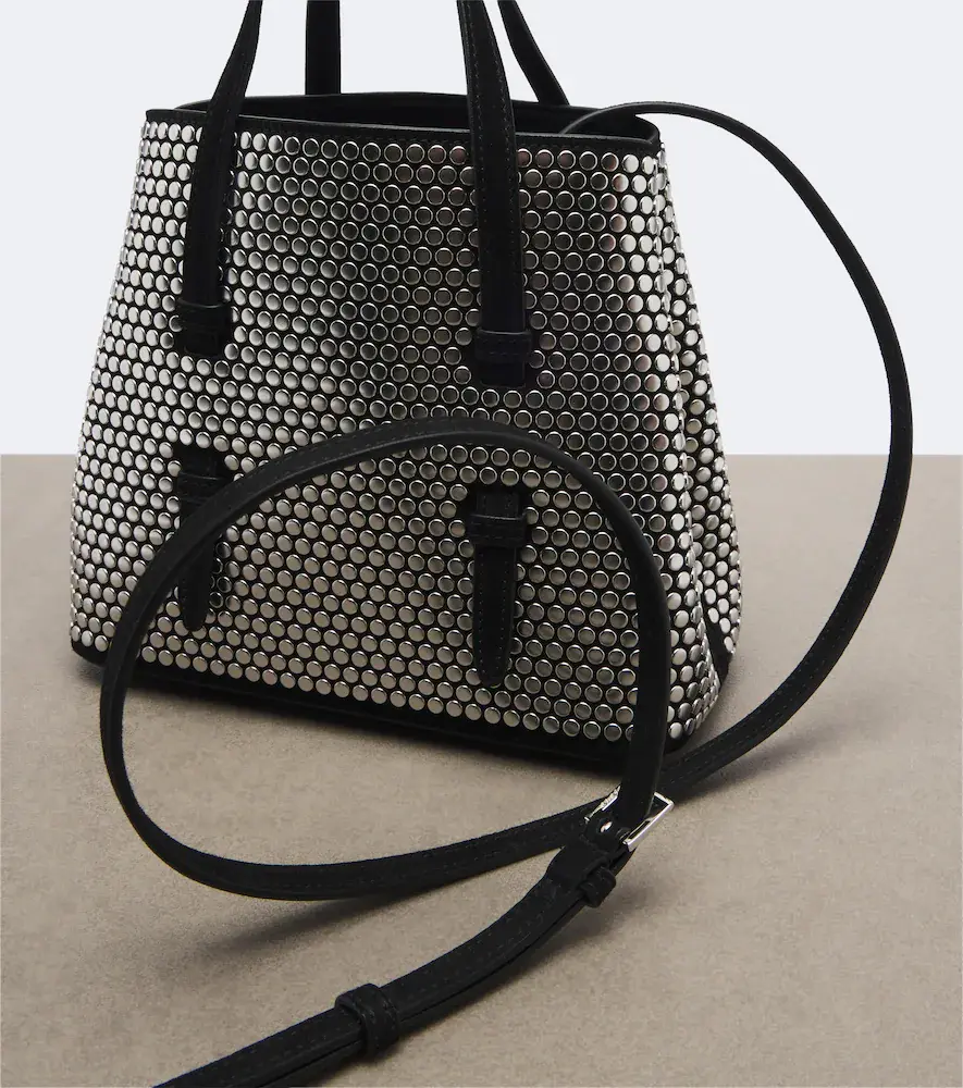Alaïa Alaïa Mina 20 studded leather top-handle bag | Thumbnail 4 Alaïa Alaïa Mina 20 studded leather top-handle bag | Thumbnail 4