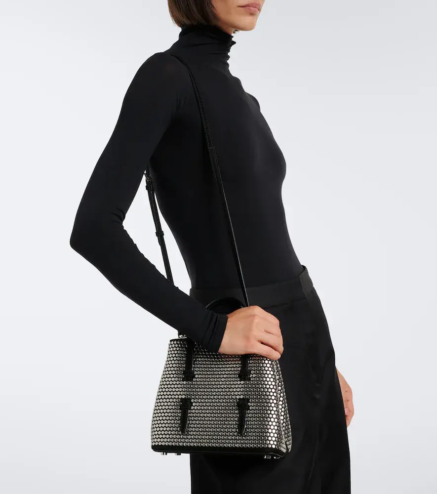 Alaïa Alaïa Mina 20 studded leather top-handle bag | Thumbnail 5 Alaïa Alaïa Mina 20 studded leather top-handle bag | Thumbnail 5