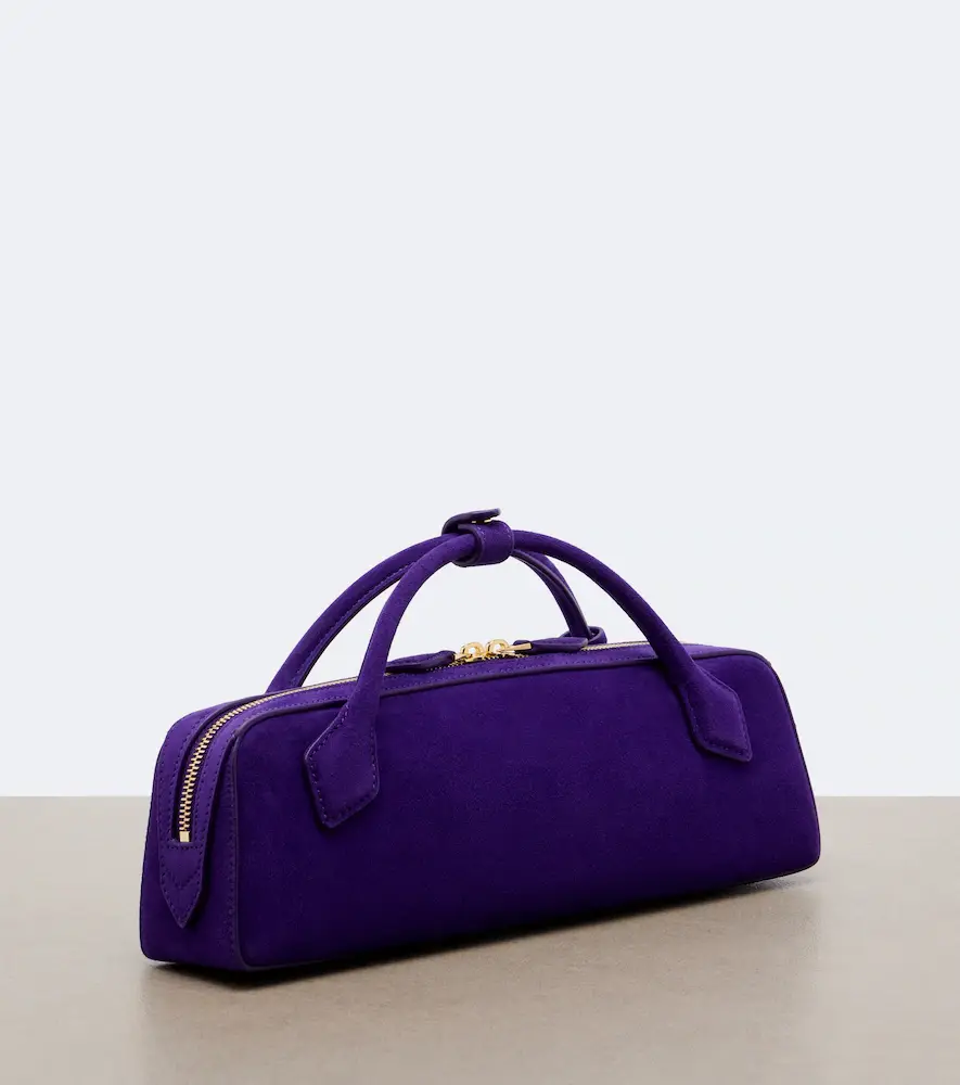 Alaïa Alaïa Le Teckel Small suede clutch | Thumbnail 2 Alaïa Alaïa Le Teckel Small suede clutch | Thumbnail 2